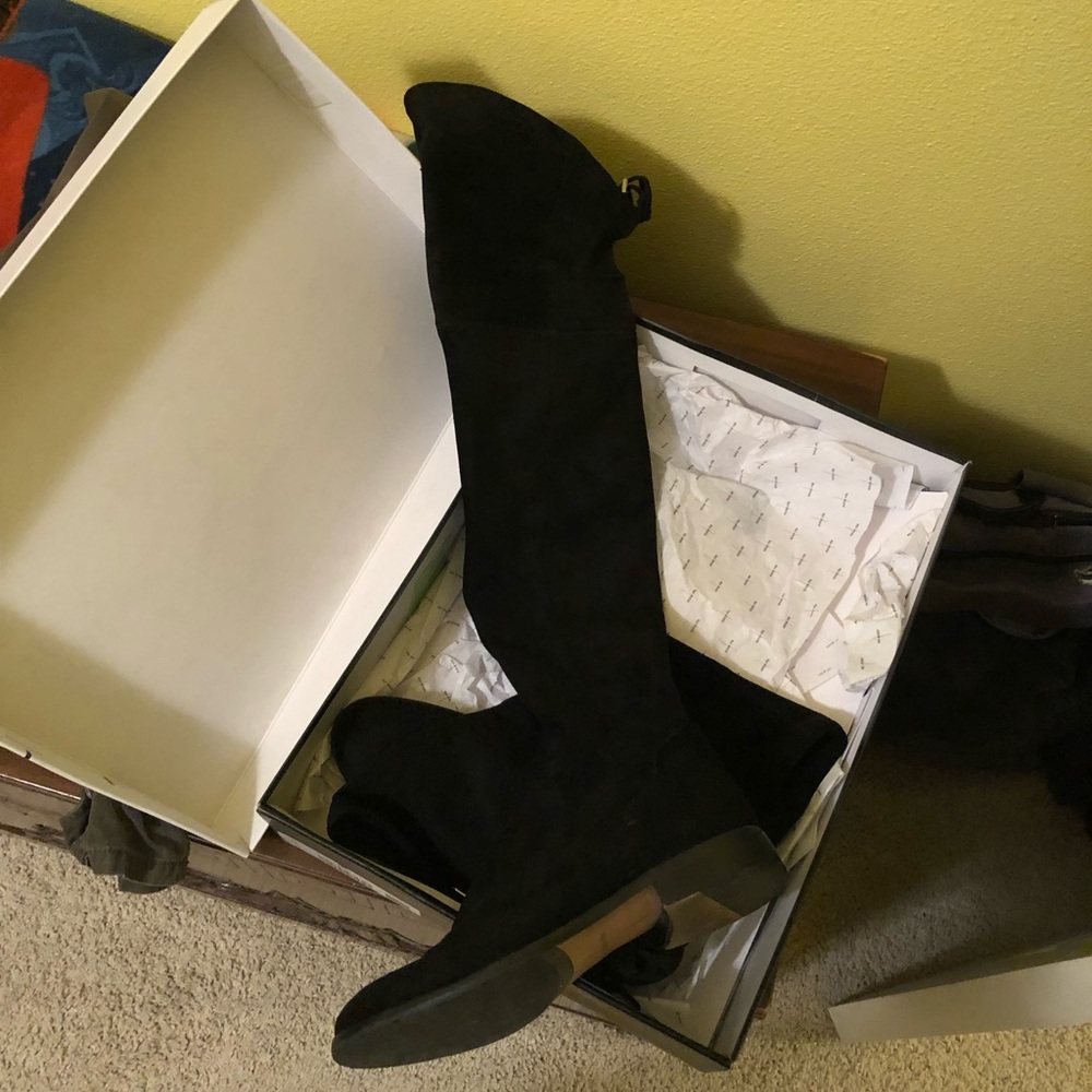 Dolce Vita Over the Knee black suede boots!